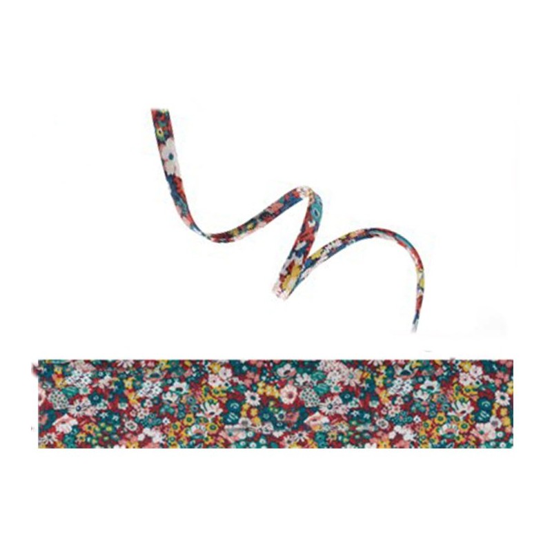 Cordon spaghetti liberty Thorpe Hill - Canard x 20cm