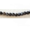 Perles en Labradorite noire naturelle 10mm X 5