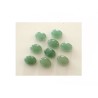 Cabochon ovale Aventurine 14x10x5mm-Vert x1