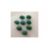 Cabochon ovale Amazonite 14x10mm-Vert x1