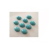 Cabochon ovale 18x13mm howlite-Bleu x1