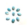 Cabochon ovale 14x10mm larimar naturel - Epaisseurs à choisir x1