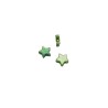Perle étoile 8-9mm en nacre AB-Vert x1