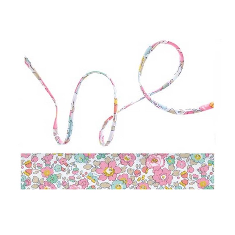 Cordon tissu liberty Betsy Ann-cupcake X 20cm
