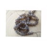 Agate facettées 8mm Gris  X 10