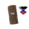 Fil ciré 1MM Linhasita brun sépia (389)