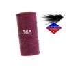 Fil ciré Linhasita 1MM pour micro macramé violine (368) X 5M