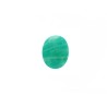 Cabochon ovale Amazonite 10x8mm-Vert x1