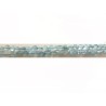 Aigue marine pépites baroques 6-13mm x10
