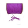 Fil nylon tressé 1mm VIOLET éclatant moyen x 3 Mètres