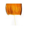Fil nylon tressé 1mm ORANGE x 3 Mètres