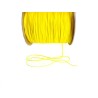 Fil nylon tressé 1mm JAUNE citron x 3 Mètres