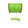 Fil nylon tressé 1mm VERT POMME x 3 Mètres