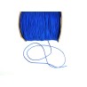 Fil nylon tressé 1mm BLEU outremer x 3 Mètres