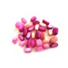 Perles rectangulaires 7-10x6mm en nacre mix rose x20