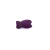 Poisson en imitation howlite 20x10mm violet X1
