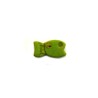 Poisson en imitation howlite 20x10mm vert X1