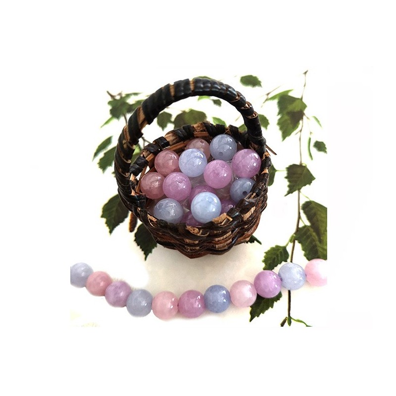 Amethyste quartz rose aigue marine