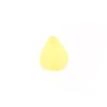Pétale acrylique dépoli 17x14mm-Jaune