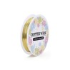 Fil de cuivre 0.3mm doré X 25M