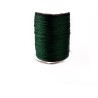 Cordon ciré tressé vert foncé 1mm X 3 Mètres