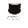 Fil nylon tressé 0,6mm noir x 3 Mètres