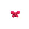 Perle papillon imitation howlite 35x24mm-Fuchsia X1