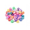 Perles fleurs 8-10mm en pâte polymère