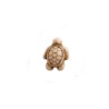 Perle tortue imitation howlite 17x14mm-Ivoire