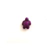 Perle tortue imitation howlite 17x14mm-Violet
