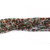 Agates perles 2mm multicolores