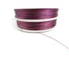 Fil cable d'acier VIOLINE 0.45mm 7 brins 100 Mètres