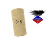 fil cire Linhasita 1mm pour micro macrame Chamois (315) x5m
