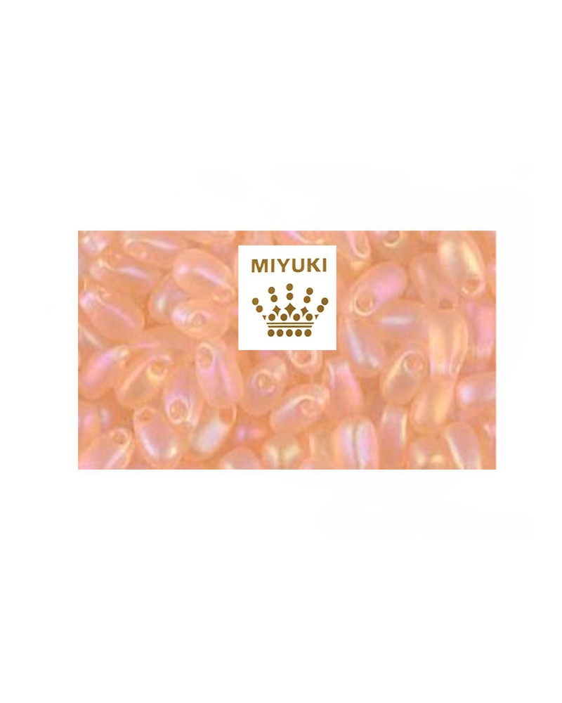 Long drop miyuki 3x5.5mm-LDP-2132F-Transparent light peach